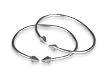 Pyramid .925 Sterling Silver West Indian Baby Bangles (Pair)