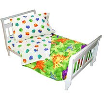Crayola Dinosaur 4-piece Toddler/Crib Bedding Set