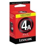 Lexmark No.4A Black Ink Cartridge - Inkjet - 175 Page - Black