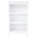 3 Shelf Bookcase White