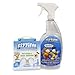 Fizzion Pet Stain & Odor Remover, 32-Ounce Bottle w/ 2-Pack Refill