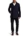 Ben Sherman Men's Zip Front Double Breasted Peacoat