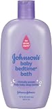 Johnson's Bedtime Bath No More Tears, 15 Ounce (Pack of 2)