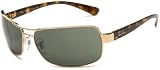 Ray-Ban RB3379 Double Bridge Wrap Sunglasses