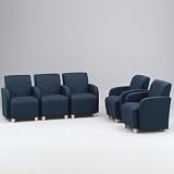 Fully Upholstered Contemporary Three Piece Reception Set Siena Collection by Lesro - CH03310