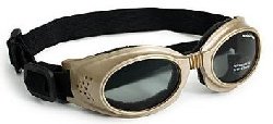 Doggles Originalz Chrome Frame / Smoke Lens, Choose a size: MEDIUM