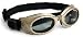 Doggles Originalz Chrome Frame / Smoke Lens, Choose a size: SMALL