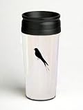 16 oz. Double Wall Insulated Tumbler with uccello profilo 02 - Paper Insert