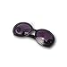 HuaYang Vintage Style Women's Sunglasses UV400 Big Frame Goggles Shades(Black)