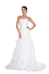 Mermaid Lace-Up Sweetheart Wedding Dress 