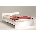 Pharao24 Bett Futonbett weiss Ina 140x200