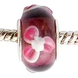 LovingtheBead © 'Candy Cake' Murano Glass Slide-on & slide-off Bead Charm