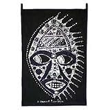 Batik wall hanging, 'The King's Mask'