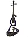 VIOLINSMART Full Size 4/4 Purple Silent Electric Violin - Complete Set
