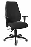 TOPSTAR LT0BK BC0 B&uuml;rodrehstuhl Lady Sitness schwarz mit h&ouml;henverstellbaren Armlehnen