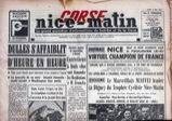 CORSE NICE MATIN [No 4520] du 18/05/1959 - DULLES S'AFFAIBLIT - SAINT-TROPEZ EN FETE - FOOT - NICE VIRTUEL CHAMPION DE FRANCE - CYCLISME - LE MARSEILAIS MAFFEI LEADER DU TROPHEE CCLISTE NICE-MATIN. JACQUES ANQUETIL - MAILLOT ROSE DU GIRO.