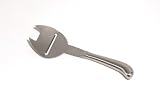 Outset's intoxicating 8-3/4-inch Stainless Steel Cheese Plane is as functional as it is elegant. Impeccably manufactured to meet exclusive standards, the quality of Outset's chillware is peerless.