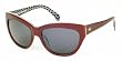 Tres Noir Tres a Go Go Red with Polkadots Sunglasses