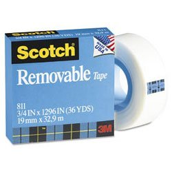 3/4" Remove and Restick Tape 6 Rolls