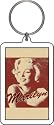 Marilyn Monroe~ Marilyn Monroe Keychain~ Brown Photo--