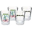 Metallica Four Shot Glasses Justice for all
