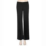 Danskin Supplex Sleek Fit Zip Front Black Pant