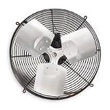 Dayton 7F666 Attic Exhaust Fan With Classic Steel Color