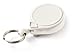 Key-Bak Mini-Bak Retractable Reel with 36-Inch Nylon Cord, Steel Belt Clip and Split Ring