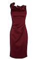Draped Satin Dress