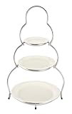 Godinger 3-Tier Porcelain Server