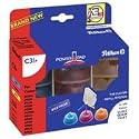 Pelikan je 3x Powerpads cyan,magenta,yellow, je Pad 4,5ml, CLI-8c,m,y
