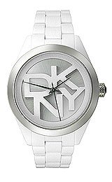 DKNY 3-Hand White Women's Watch #NY8754A