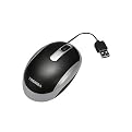 Toshiba USB Laser Mini Mouse - Silver (PA3569U-1ETA)