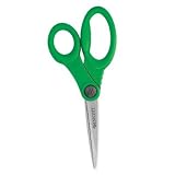 Scissors, w Microban, 8 Straight Handle, Green (ACM14820) Category: Scissors