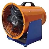 8 Electric Axial Steel Blower With 15'L Ducting