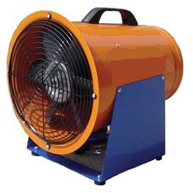 8" Electric Axial Steel Blower With 15'L Ducting