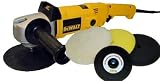 DeWalt DW849 Heavy Duty Variable Speed Polisher along with a Kustom Shop Brand Compound, Polish and Finishing Pad Kit with Grip Backing Plate
