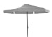 Papilion 461671 Alu-Schirm Promotion 270cm, 6-teilig, grau, Polyester