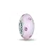 Pandora Damen-Bead  Sterling-Silber 925 Muranoglaskugel rosa mit Punkten KASI 79618