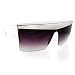 NEW WHITE VINTAGE LADY GAGA POKER FACE JUST DANCE SUNGLASSES