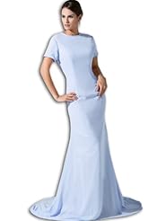 Mermaid Chiffon Fitted Evening Dress 
