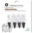 Santa's Best Craft #GE53656 4PK 2.5V Clear C5 Bulb