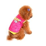 Super Sleek 2-in-1 Reversible Water-resistant Dog Ski Vest Jacket - Pink/L