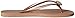 Havaianas Women's Slim Crystal Poem Flip Flop Sandal, Rose Gold, 7/8 M US