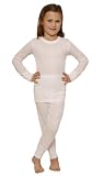 OCTAVE Girls Ski Thermals Set : Long Sleeved Vest & Long Pants