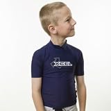 XCel Shortsleeve Kids Surf Shirt - Rashguard for Sun Protection and Swimming
