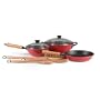 Iron Chef Challenger's 9 Piece Cast Iron set
