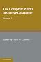 The Complete Works of George Gascoigne: Volume 1, The Posies