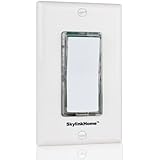 SkylinkHome TB-318 Wireless Stick-on or Wall Mounted Battery Operated Anywhere Wall Light Switch Remote Transmitter