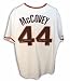 Willie McCovey Autographed San Francisco Giants Cream Colored Majestic Jersey with 